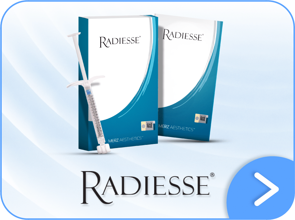 แบนเนอร์ Radiesse filler